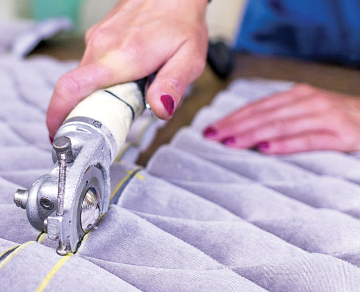 moroso upholsterer working