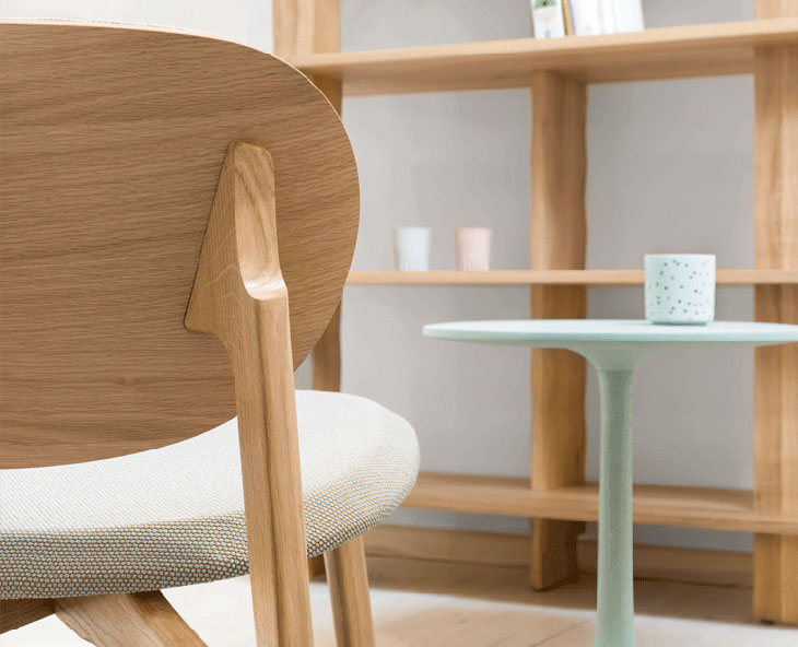 zeitraum zenso lounge chair detail