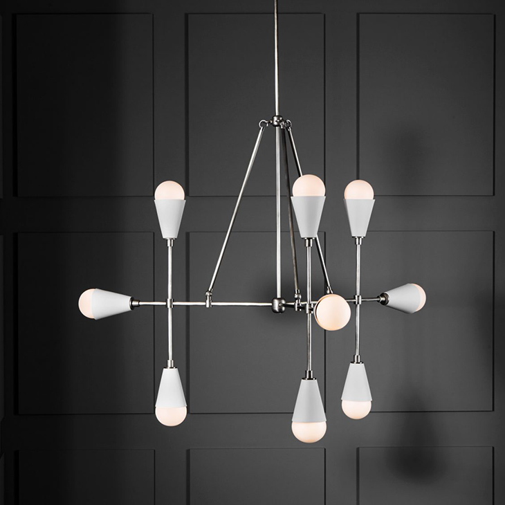 apparatus triad pendant light in situ
