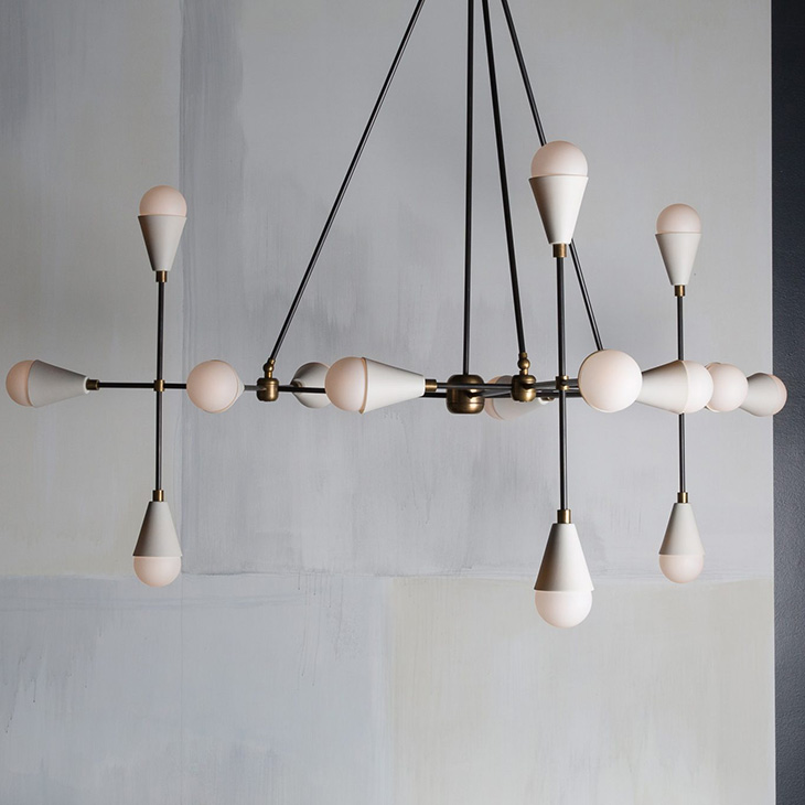 apparatus triad pendant light in situ