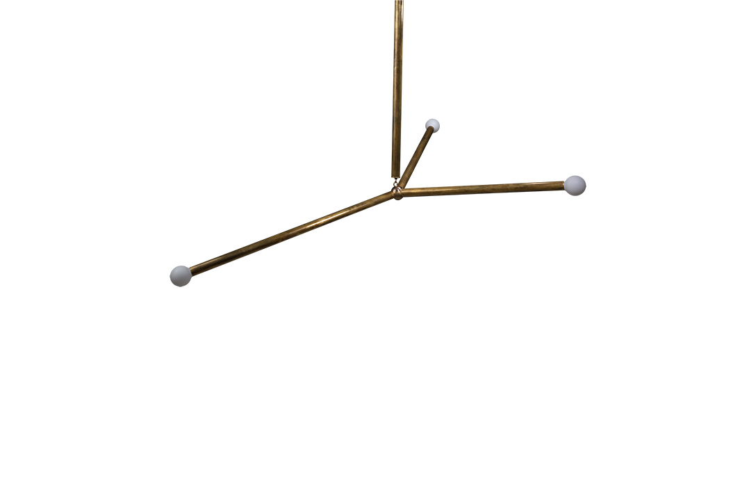 apparatus arrow pendant on white background