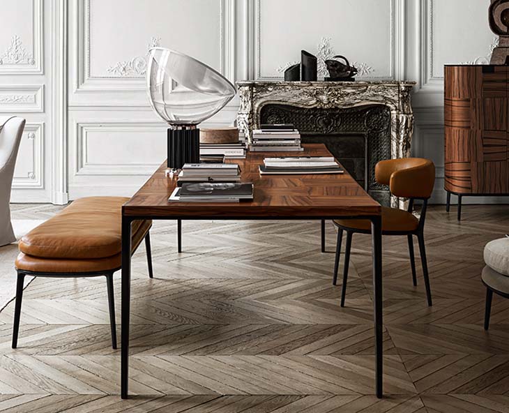 dining room featuring maxalto caratos chairs