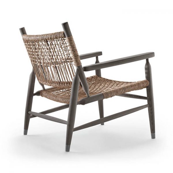 flexform tessa armchair on a white background