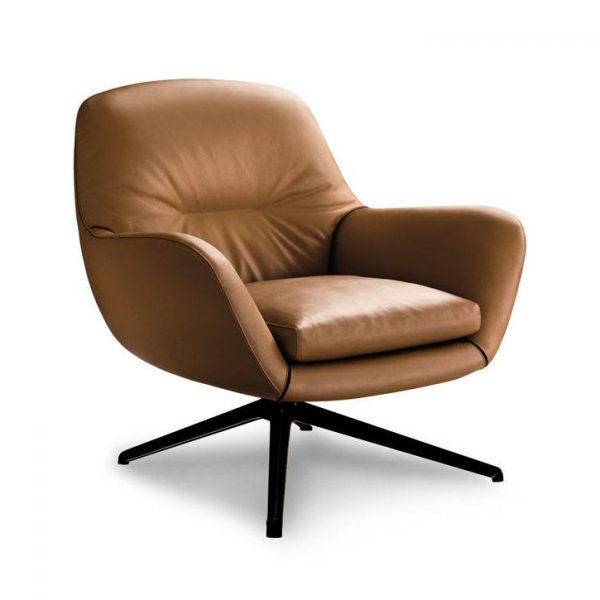 minotti jensen armchair on a white background
