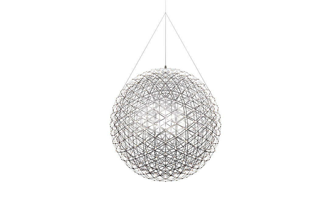 moooi raimond r127 pendant light on a white background