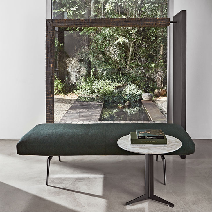 flexform fly side table in situ