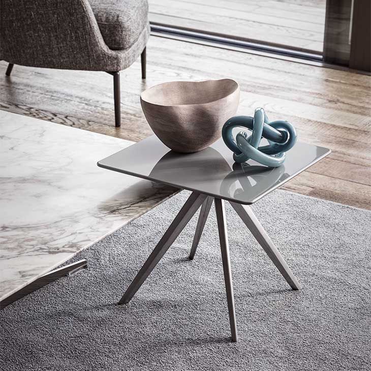 flexform zefiro side table in situ