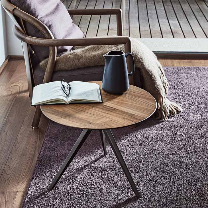 flexform zefiro side table in situ