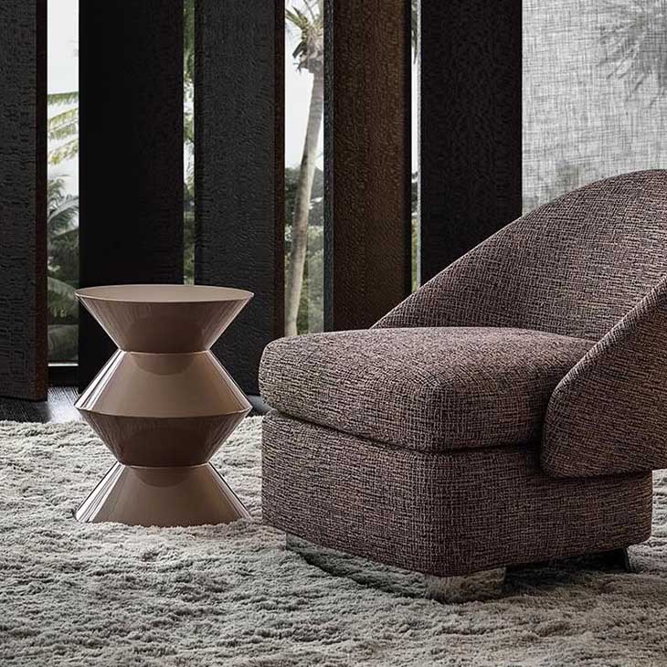 minotti cesar table in situ