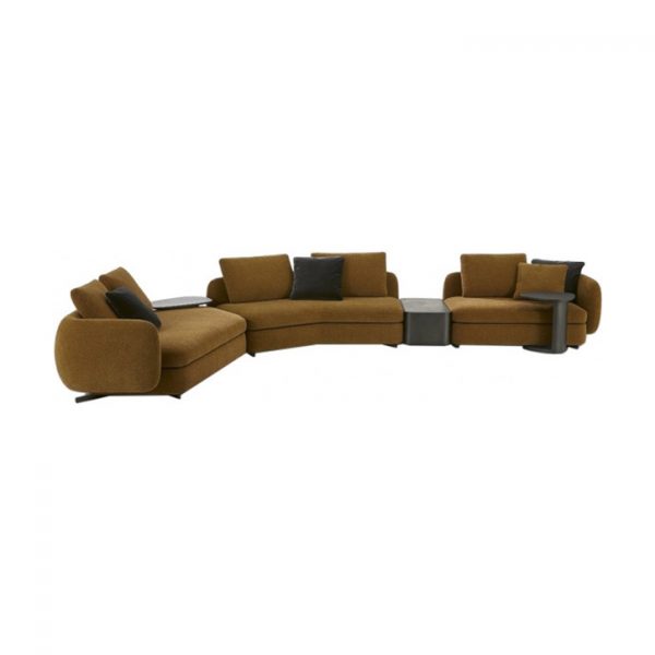 poliform saint germain sofa system on a white background