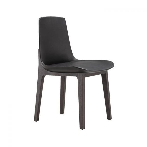 poliform ventura dining chair on a white background