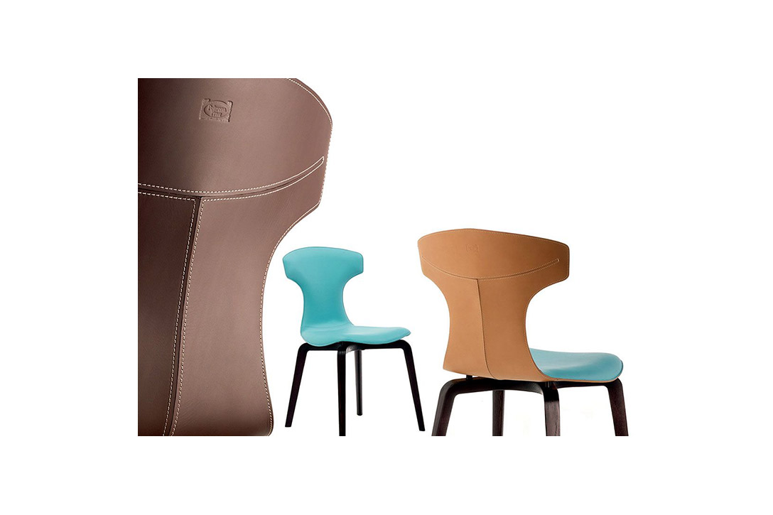 poltrona frau montera dining chair
