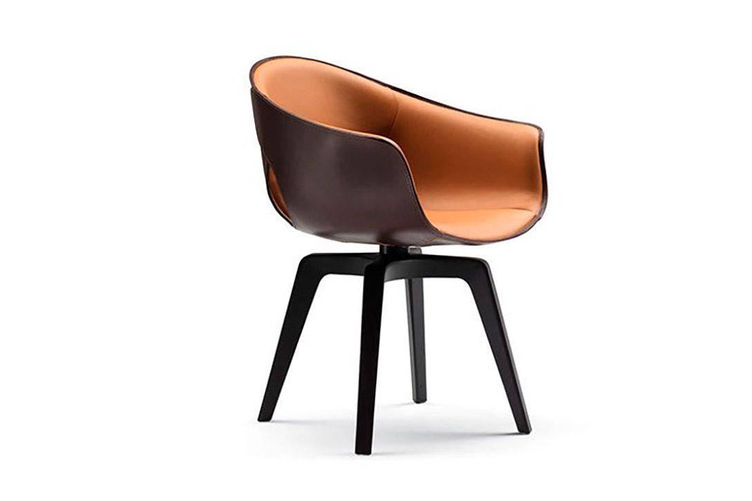 poltrona frau ginger dining chair