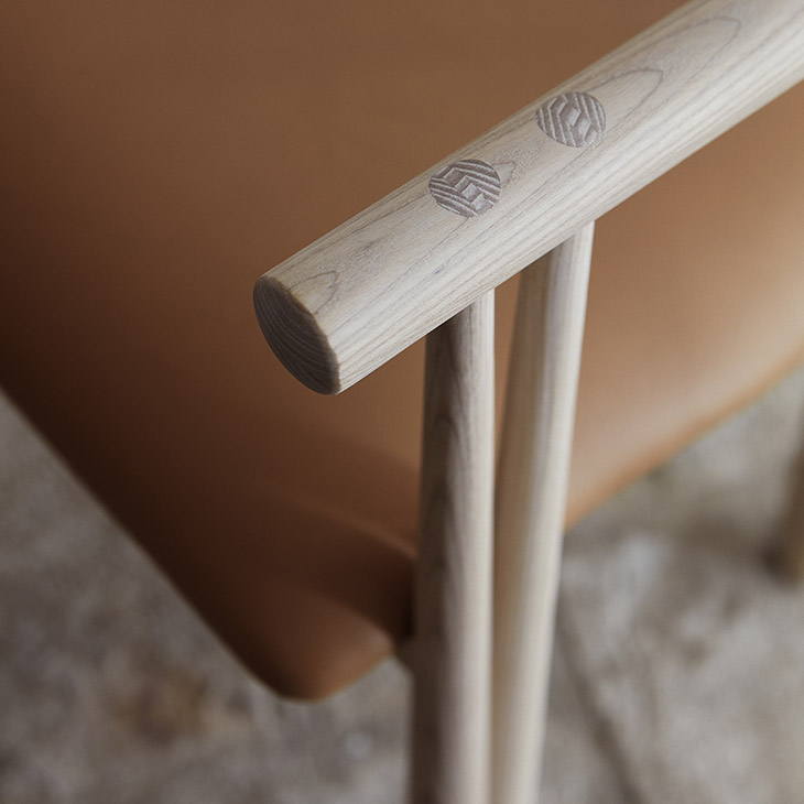 de la espada elliot dining chair in situ