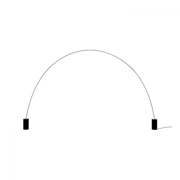 roll & hill pole 2 floor lamp