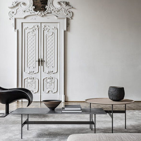 b&b italia formiche tables in situ