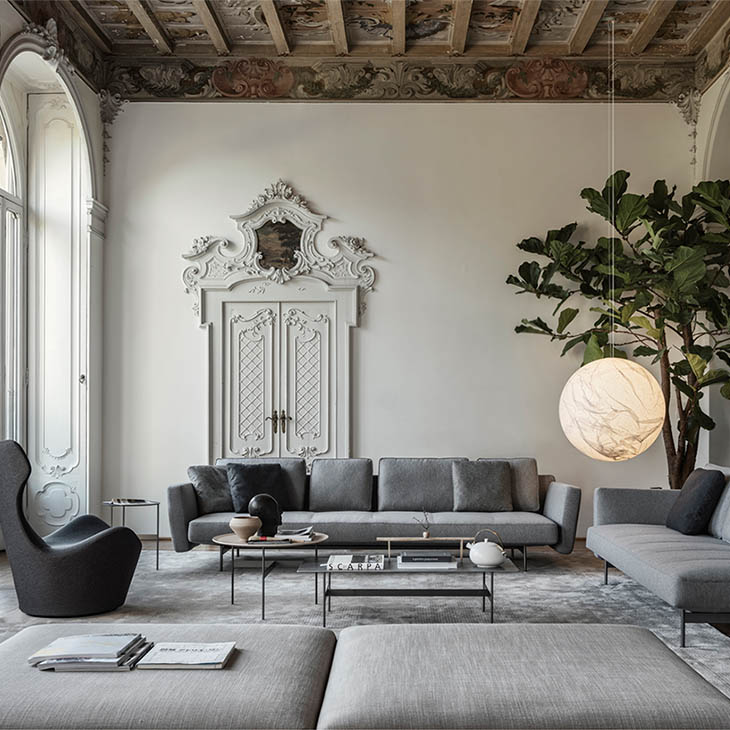 b&b italia formiche tables in situ