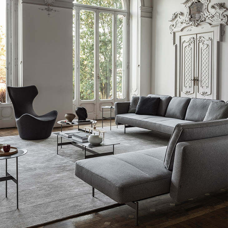 b&b italia formiche tables in situ