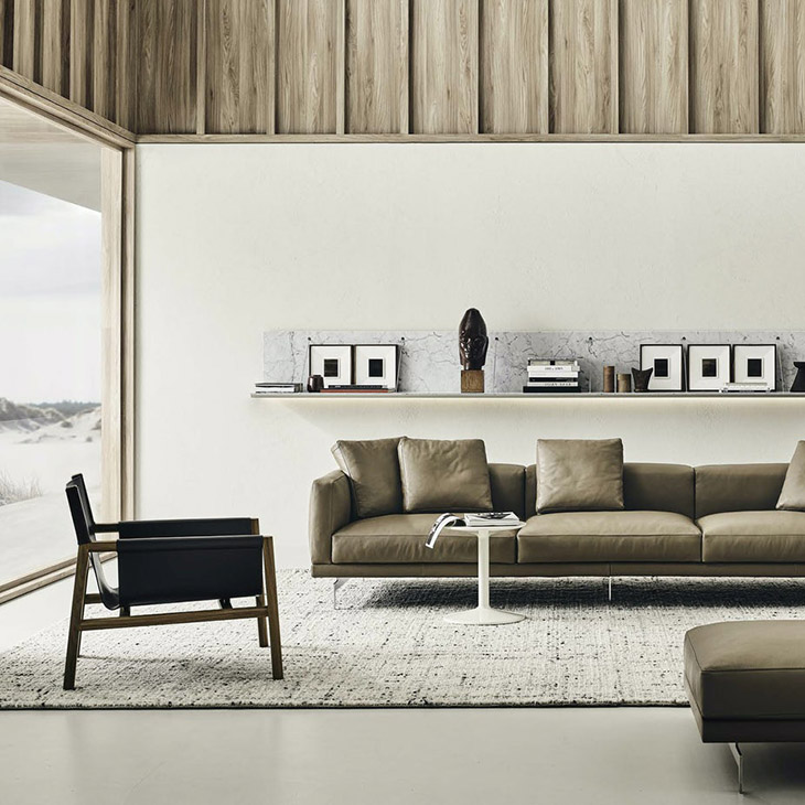 b&b italia pablo armchair in situ