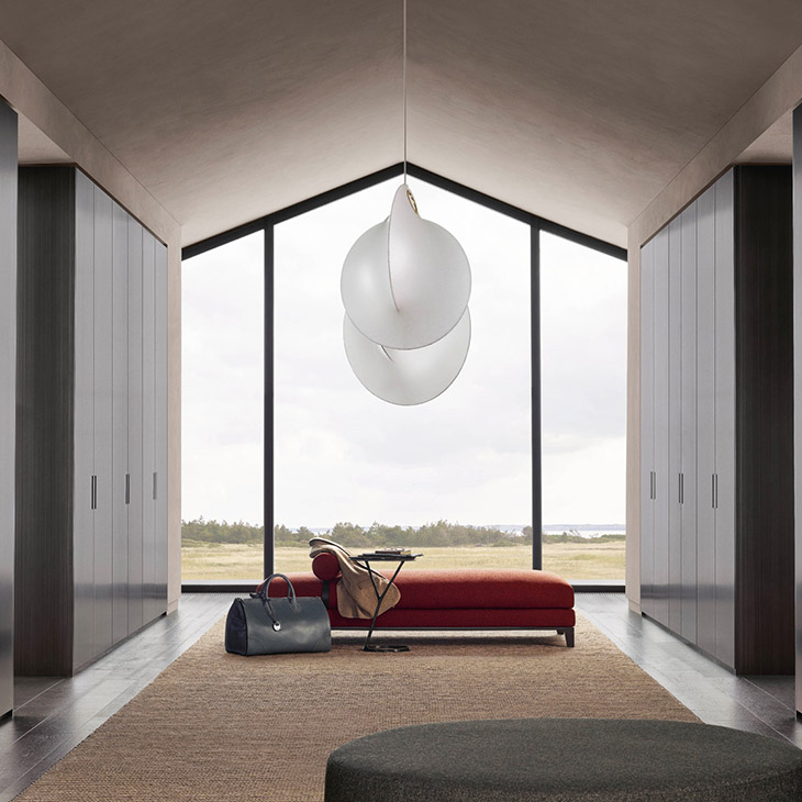 poliform senzafine wardrobe in situ