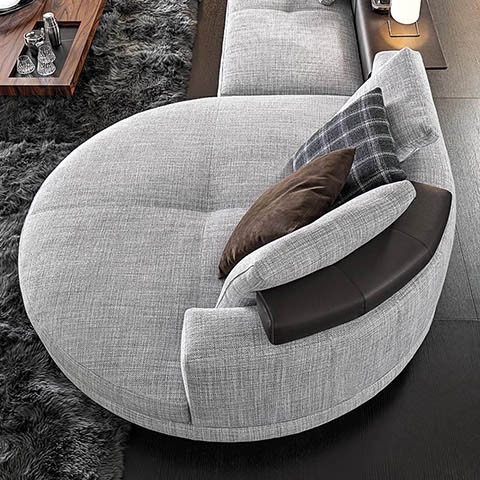 minotti connery sofa in situ