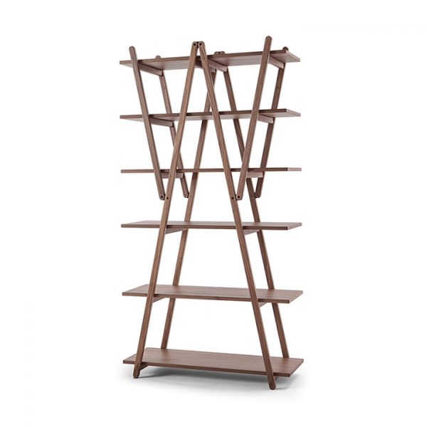 walnut cassina nuvola rossa bookcase