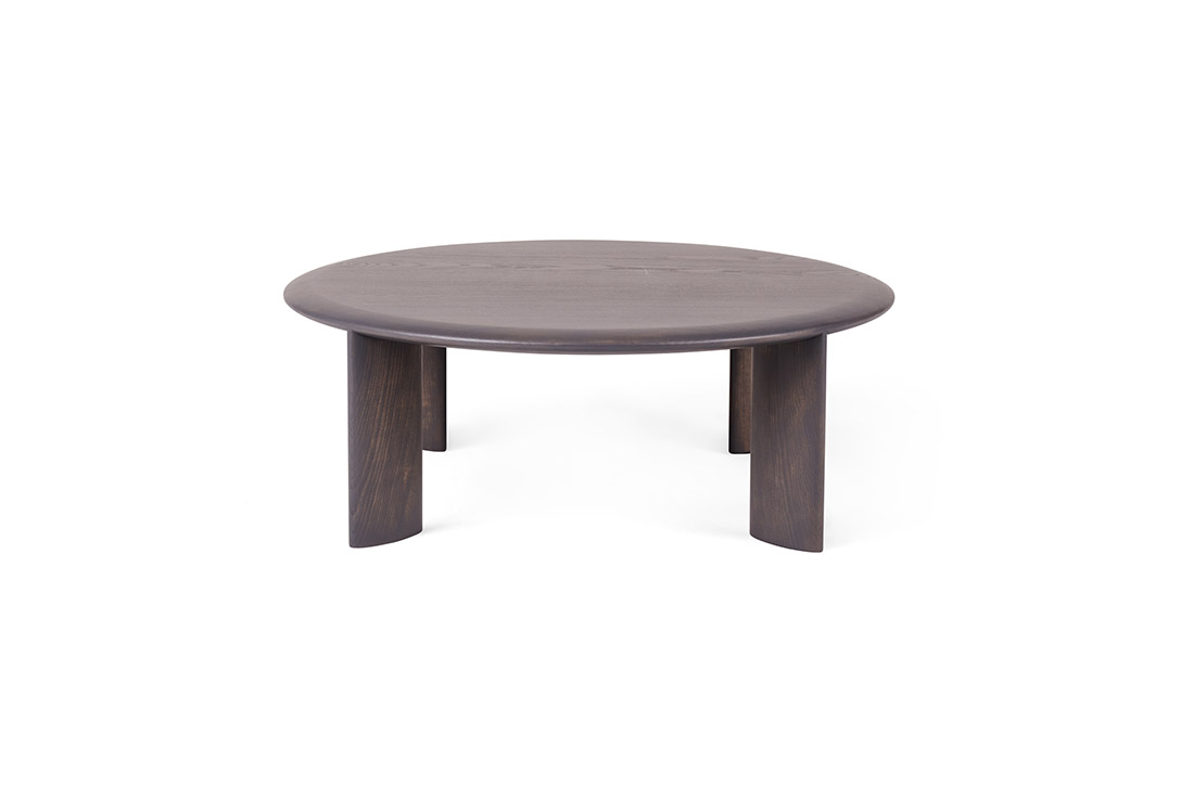 l.ercolani io coffee table in warm grey
