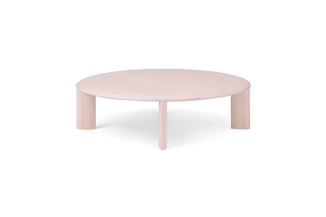 l.ercolani io large coffee table in off white