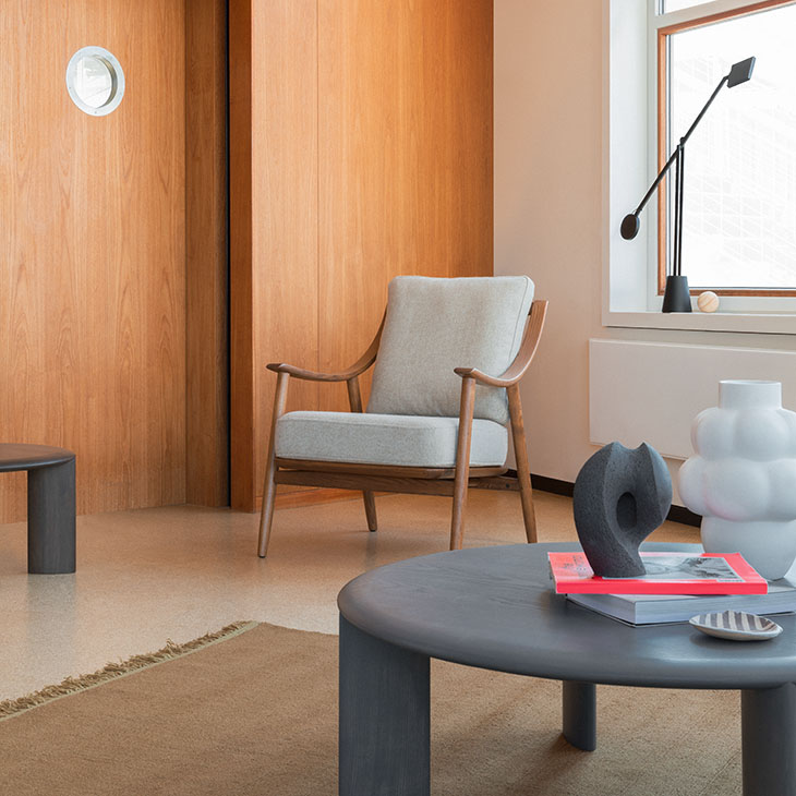 l.ercolani io coffee table in situ