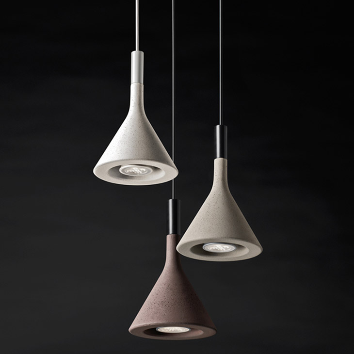 foscarini aplomb pendants mini in situ