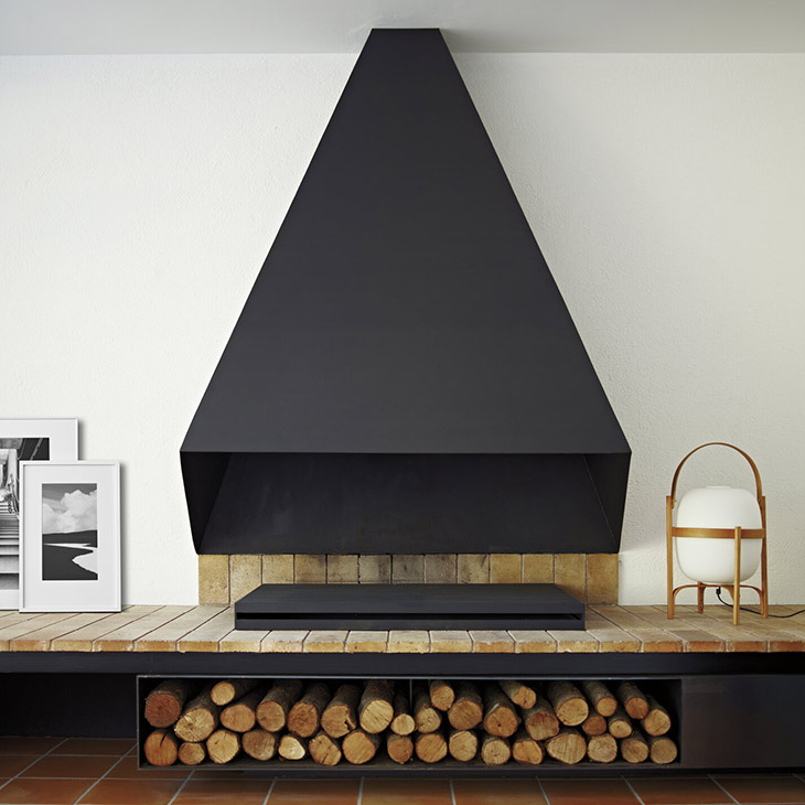 santa & cole cesta table lamp in situ