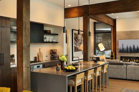 A Seamless Blend of Modern Design and State-of-the-Art Technology in Big Sky, MT