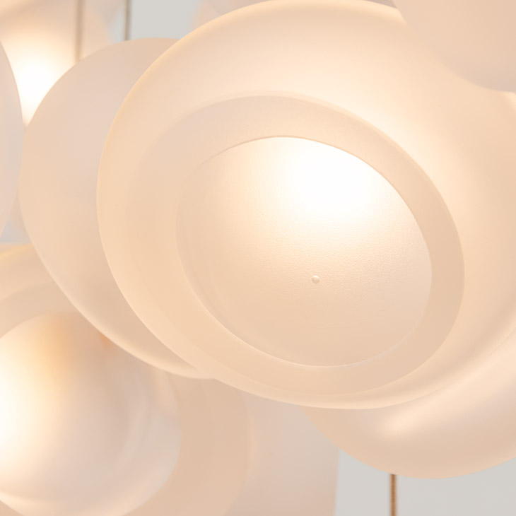 bocci 100 series pendant light clear