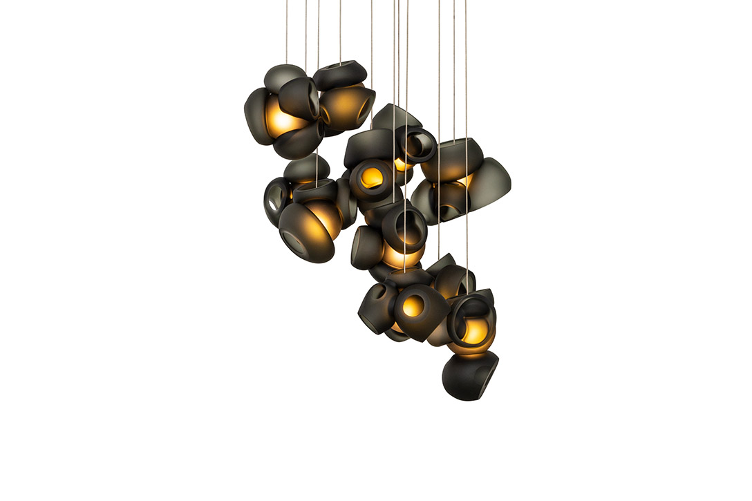 bocci 100.11 pendant light grey