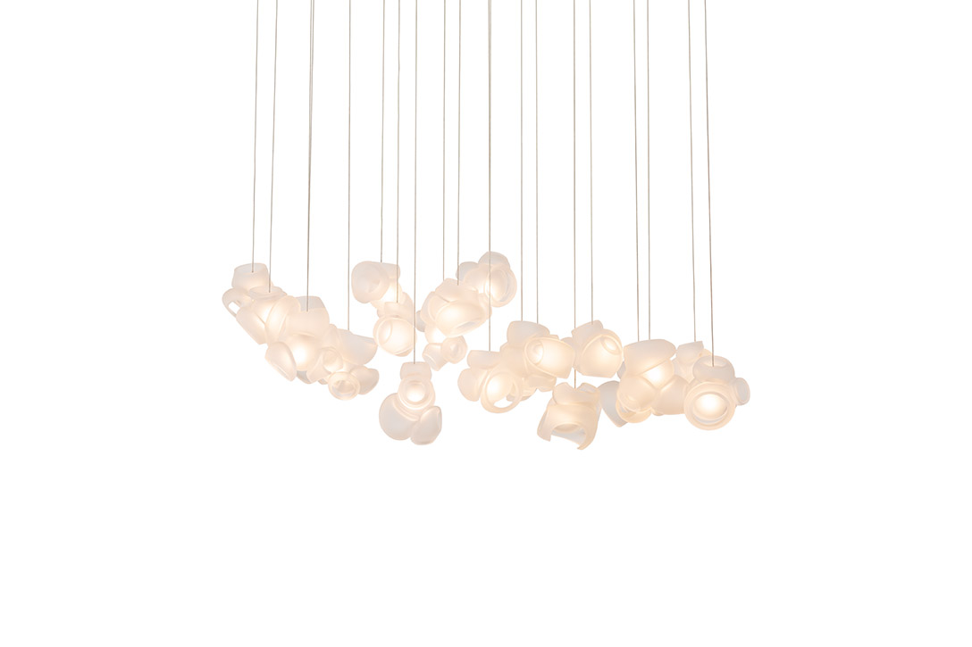 bocci 100.20 pendant light clear