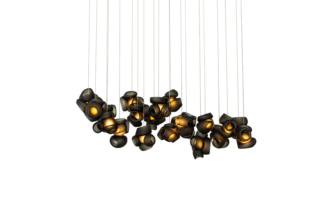 bocci 100.20 pendant light grey