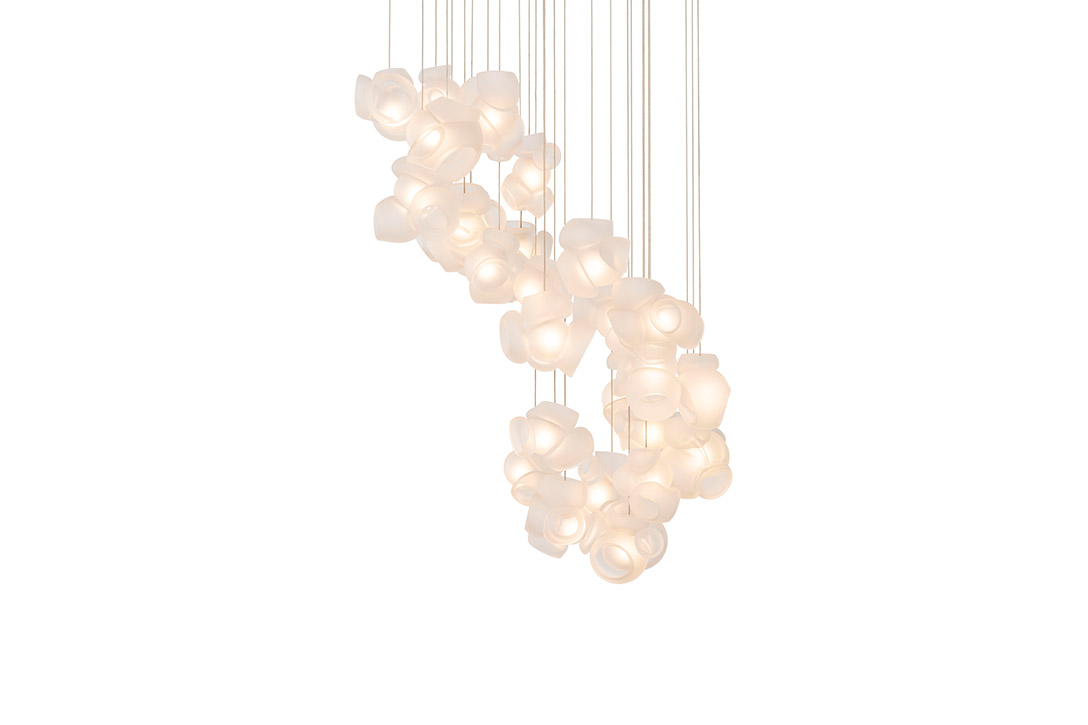 bocci 100.28 pendant light clear