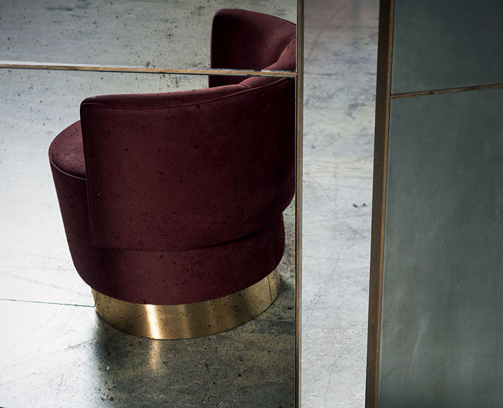 baxter anais armchair in situ