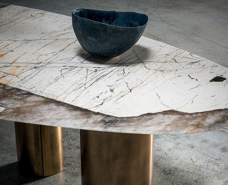 baxter lago dining table in situ