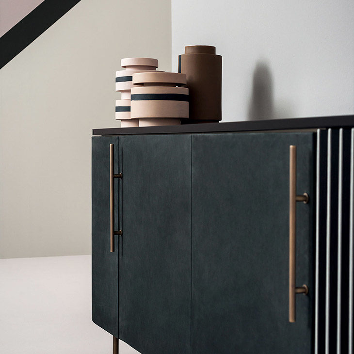 baxter plisse sideboard in situ