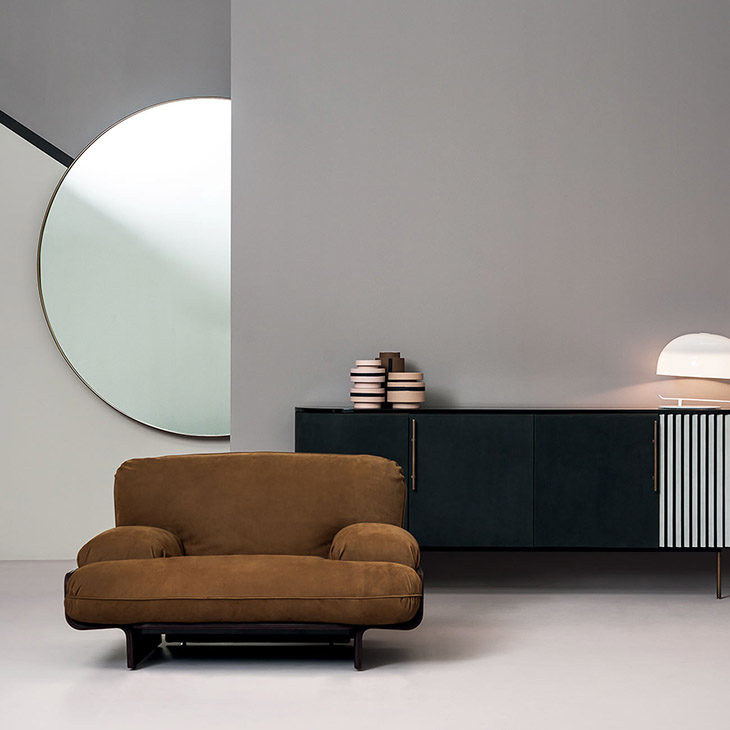 baxter plisse sideboard in situ