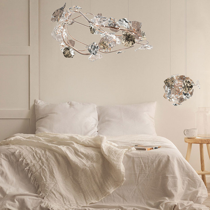 lasvit midsummer pendant lights in situ