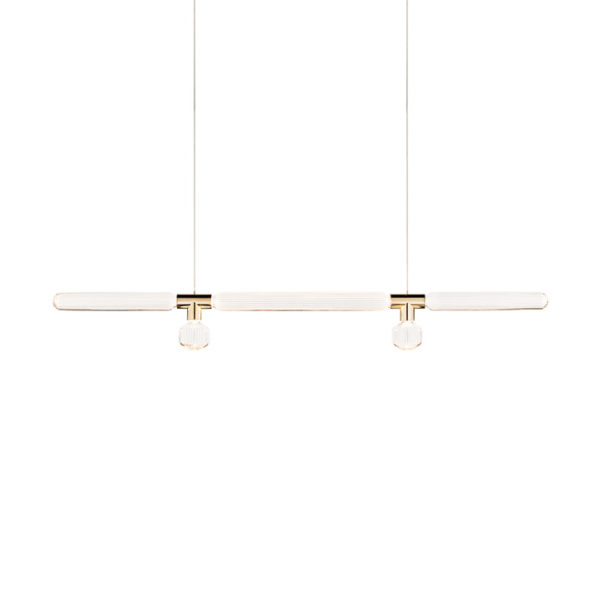 lasvit cipher pendant light horizontal l