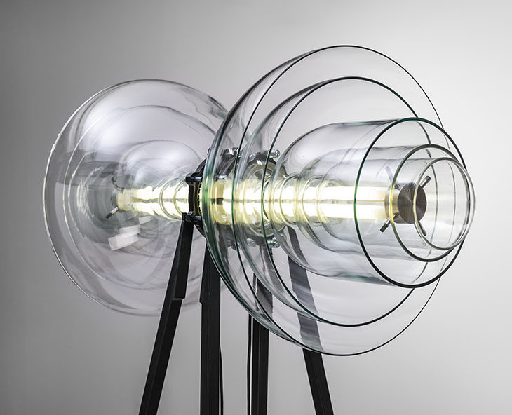 lasvit transmission floor lamp