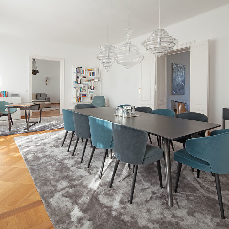 lasvit neverending glory pendant light composition in situ
