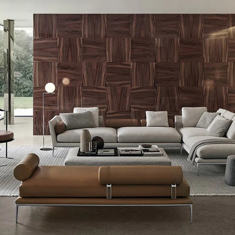 b&b italia atoll sofa in situ