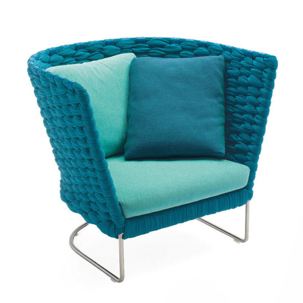 paola lenti ami outdoor armchair