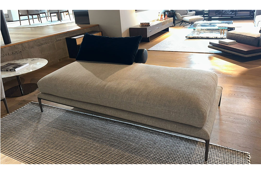 b&b italia atoll bench on sale at studio como