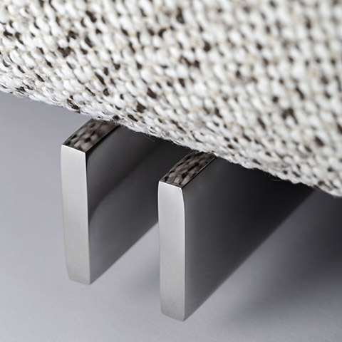 exteta elba sofa stainless steel base