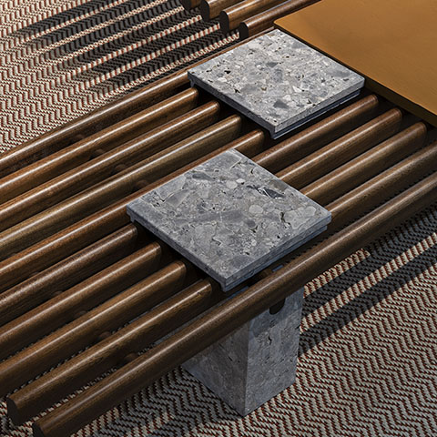 exteta panarea coffee table in situ